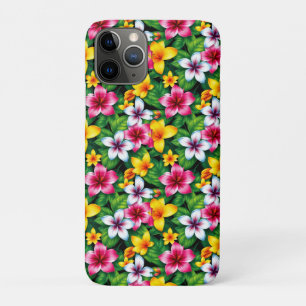 数々の色の花と離れPattern-57577 iPhone 11 Proケース