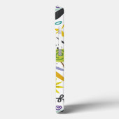 数々の色の花春背景 Case-Mate iPhoneケース (裏面 / 左)