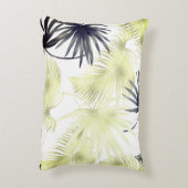 数々の色の葉枕 アクセントクッション (裏面(縦))