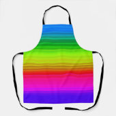 数々の色の虹 エプロン (正面)