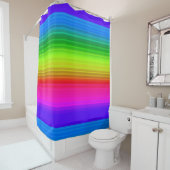 数々の色の虹 シャワーカーテン (インサイチュ)