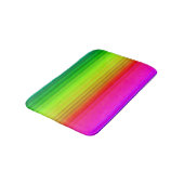 数々の色の虹 バスマット (アングル)