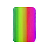 数々の色の虹 バスマット (正面縦)