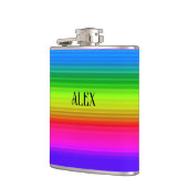 数々の色の虹 フラスク (左)