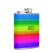 数々の色の虹 フラスク (右)