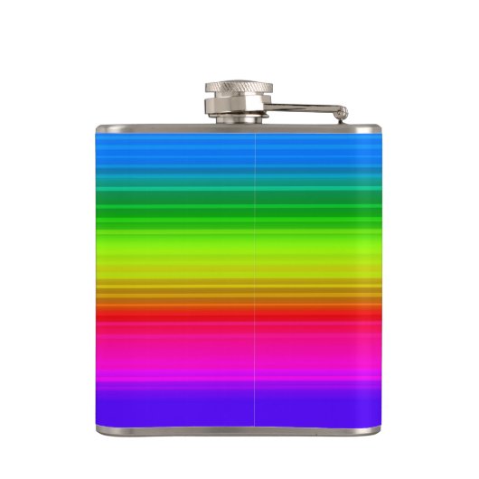 数々の色の虹 フラスク (裏面)