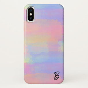数々の色の電パーソナライズされた話箱 iPhone X ケース