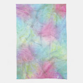 数々の色ぼやけ キッチンタオル (縦)