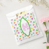 数々の色カボチャのハロウィーンパターン フェイバーバッグ (封をした状態)