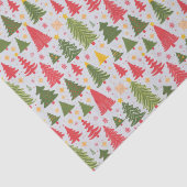 数々の色クリスマスツリー 薄葉紙 (詳細)