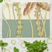 数々の色シェルパーティー キッチンタオル (折り畳み)