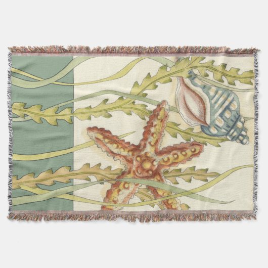 数々の色シェルパーティー スローブランケット (正面)