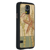 数々の色シェルパーティー CarvedメープルGalaxy S5スリムケース (右)