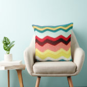 数々の色ジガグ クッション (椅子)