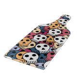 数々の色スカルパターン カッティングボード (角)