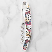 数々の色スカルパターン ソムリエナイフ (正面)