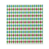 数々の色ダイヤモンドグリッター ノートパッド (正面)