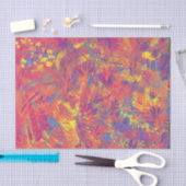 数々の色テクス絵を描チャティッシュペーパー 薄葉紙 (クラフト)