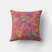 数々の色テクス絵を描チャ装飾用クッション クッション (裏面)