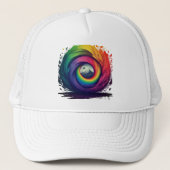 数々の色デザイン キャップ (正面)