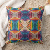 数々の色デザイン クッション (ブランケット)