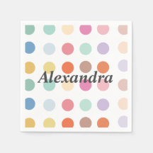 数々の色ドットパターン