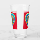 数々の色バレンタインハートサンダー_コーブ タンブラーグラス (左)