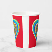 数々の色バレンタインハートサンダー_コーブ 紙コップ (左)