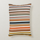 数々の色パタストライプのーン アクセントクッション (正面(垂直))