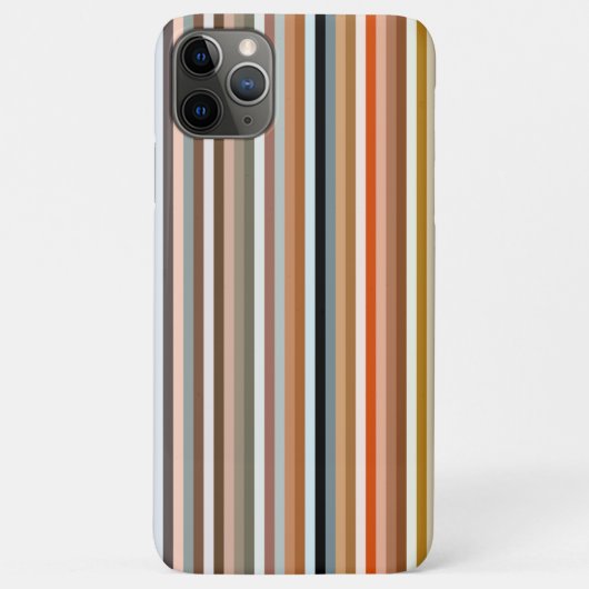 数々の色パターストライプのンiPhoneケース Case-Mate iPhoneケース (裏面)