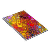 数々の色パターン ノートブック (右側)