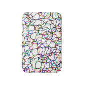 数々の色パターン バスマット (正面縦)