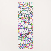 数々の色パターン ヨガマット (正面)