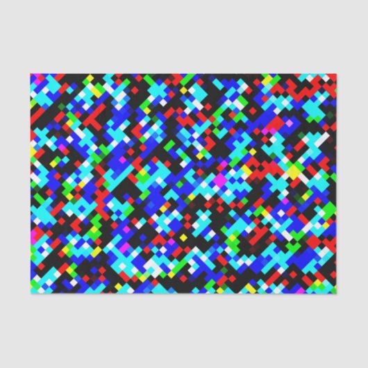 数々の色パターン 薄葉紙 (正面)