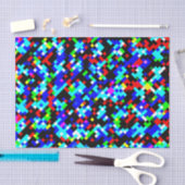 数々の色パターン 薄葉紙 (クラフト)