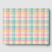 数々の色プ市松模様にライド ゲストブック (裏面)