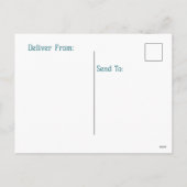 数々の色プ市松模様にライド シーズンポストカード (裏面)