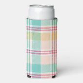 数々の色プ市松模様にライド スリム缶クーラー (Seltzer正面)