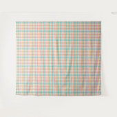 数々の色プ市松模様にライド タペストリー (正面(横))