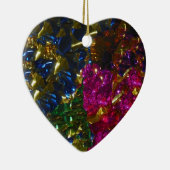数々の色ミックスハートオーナメント セラミックオーナメント (右)