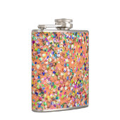 数々の色モザイクモダングリットグリッター#5 フラスク (右)