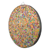 数々の色モザイクモダングリットグリッター#9 ダーツボード (正面右)