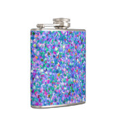 数々の色モザイク砂モダングリッター フラスク (右)