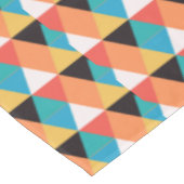数々の色三角形パターン テーブルクロス (アングル)