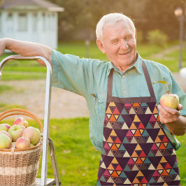 数々の色三角形状切削板 エプロン