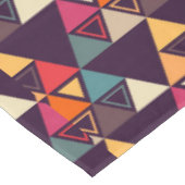 数々の色三角形状切削板 テーブルクロス (アングル)