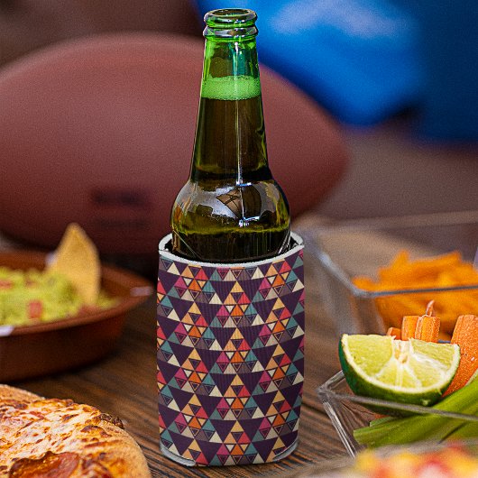 数々の色三角形状切削板 缶クーラー