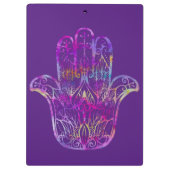 数々の色塗りハンサ クリップボード (裏面)