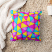 数々の色幾何形状装飾用クッション クッション (ブランケット)