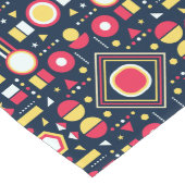 数々の色幾何形状 ロングテーブルランナー (コーナー)